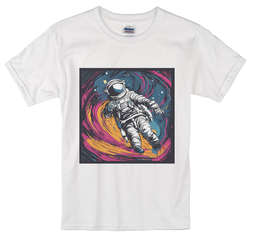 Astronaut u šarenom svemiru